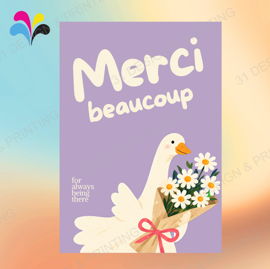 Merci Ins Thank You Card