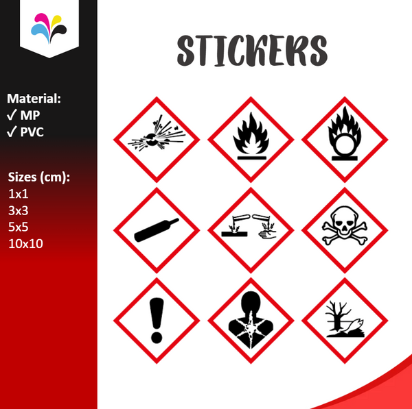 GHS Pictogram Sticker