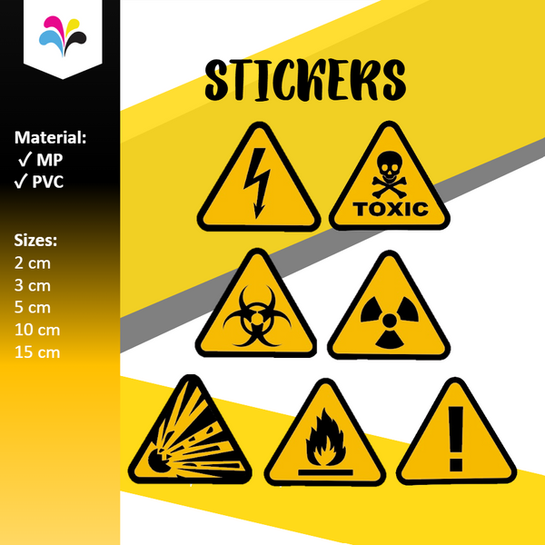 Safety Sign Sticker