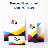 Poster / Brochure / Leaflet / Flyer (Design & Printing)