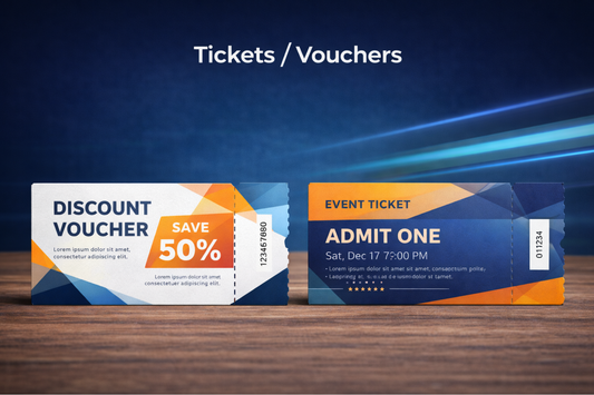 Ticket / Voucher / Coupon (Design & Printing)