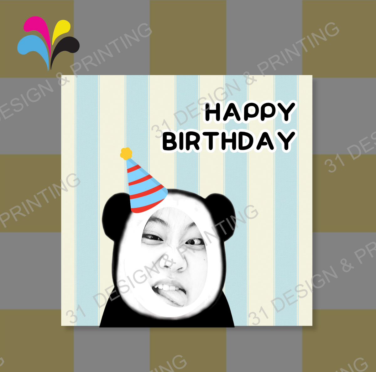Custom Meme Birthday Card