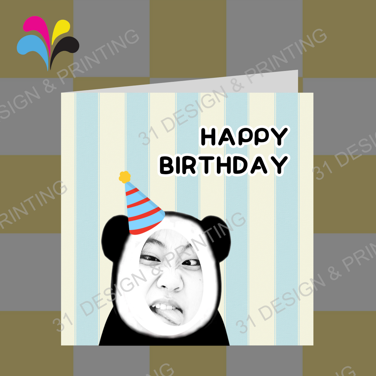 Custom Meme Birthday Card