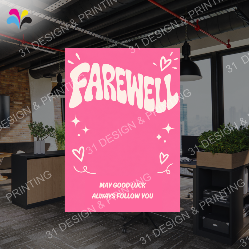 Lucky Charm Farewell Card