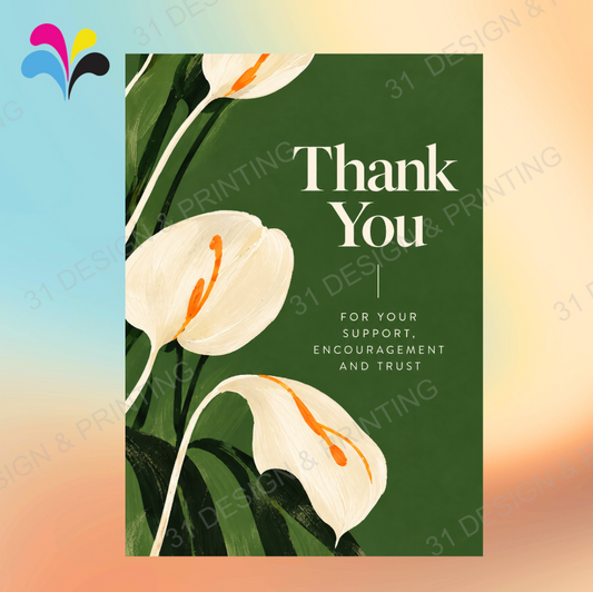 Plant Ins Thank You Card