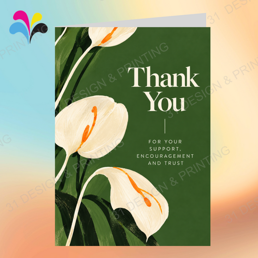 Plant Ins Thank You Card