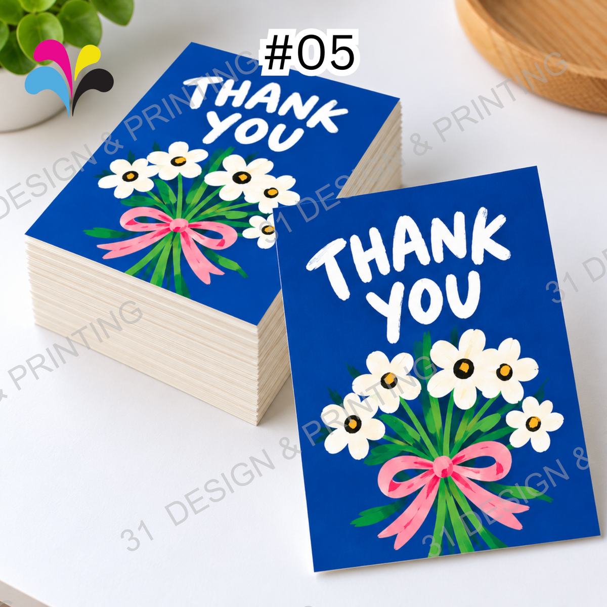 20pcs Bundle Thank You Card