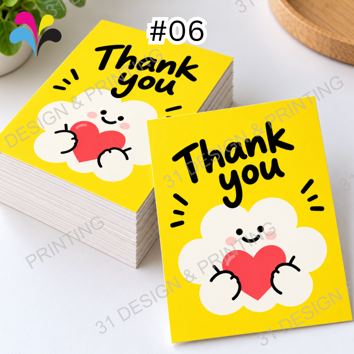 20pcs Bundle Thank You Card