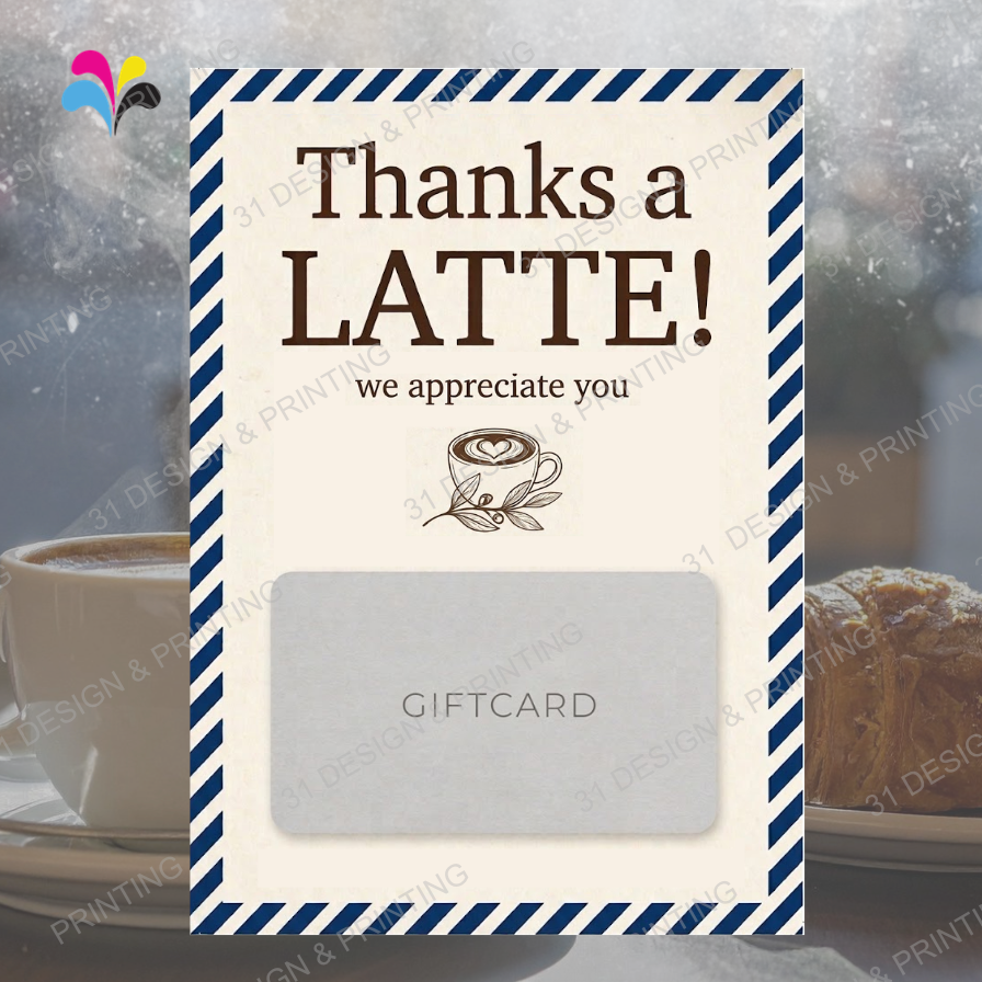 Thanks a Latte Card