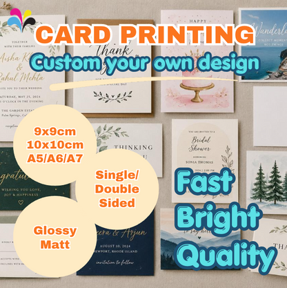 Custom Greeting Cards