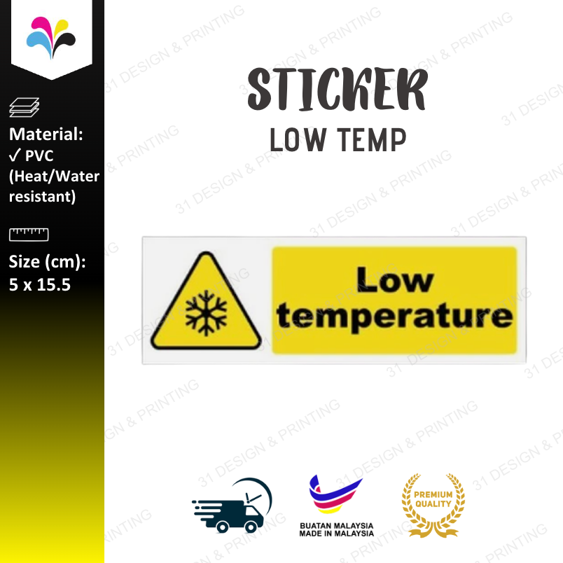 Low Temperature Label Sticker